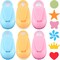 6-Pc Craft Hole Punch Set – Circle, Star, Heart, Crown, Flower & Butterfly Shapes for Scrapbooking & DIY Crafts